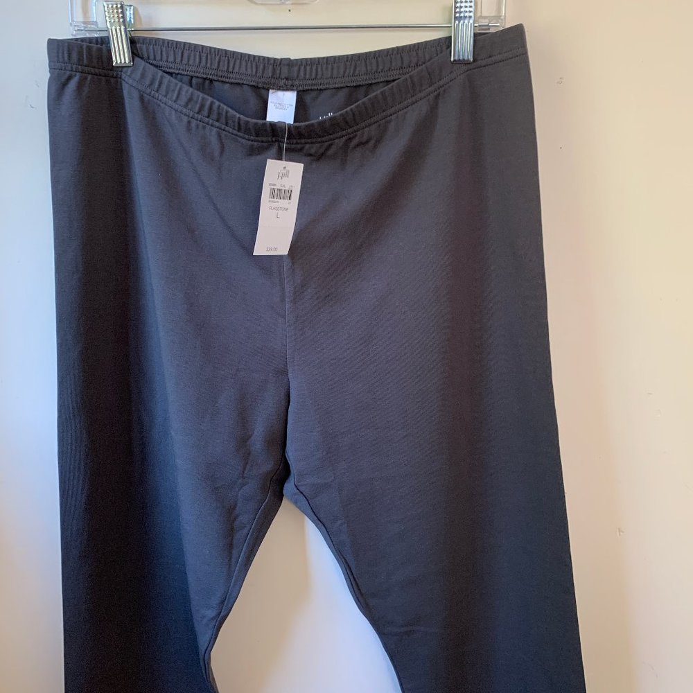 J. Jill Pima Ankle Leggings PL in Flagstone